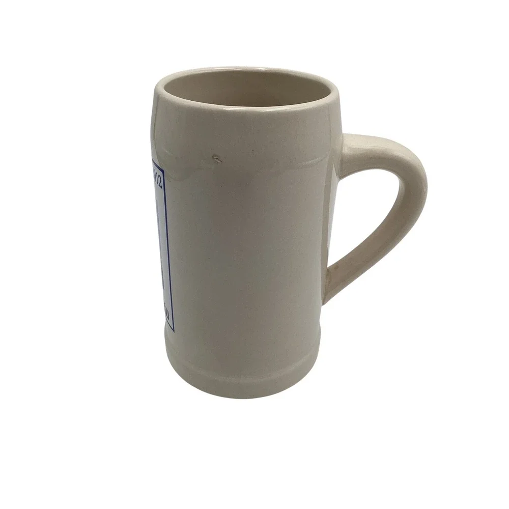 Lowenbrau Oktoberfest 2012 Ceramic Beer Stein Mug Grey‎ Stoneware